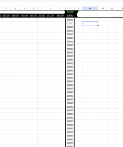 Alternative view of DSD Accounting PLATINUM Professional Spreadsheet (Downloadable)